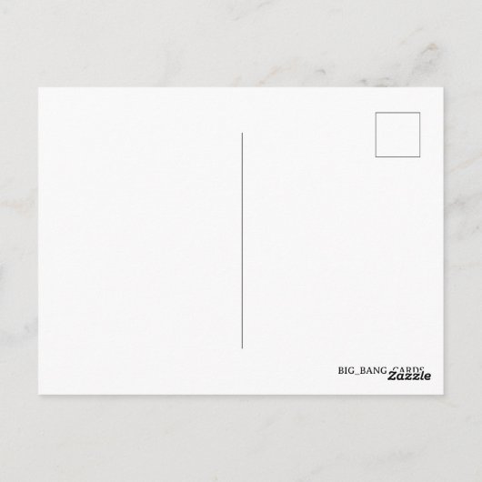 Postkarte (Rückseite)