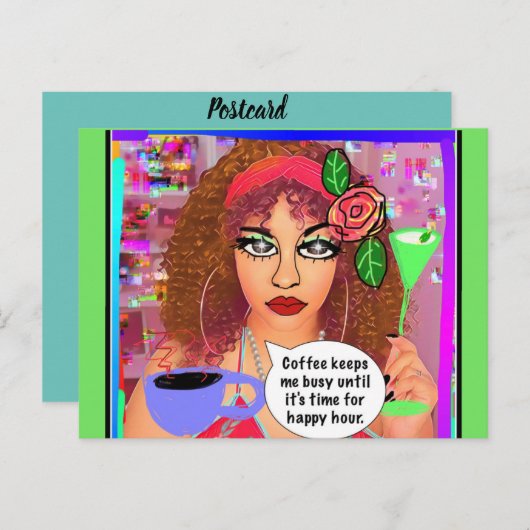 Postkarte (Vorne/Hinten)