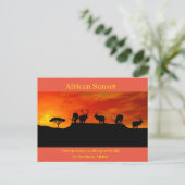 Postkarte (Stehend Vorderseite)