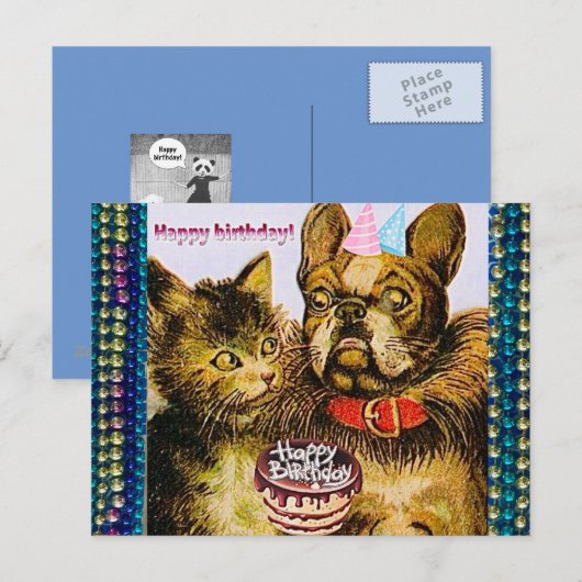 Postkarte (Vorne/Hinten)