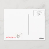 Postkarte (Rückseite)