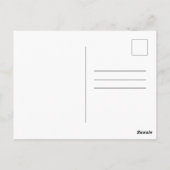 Postkarte (Rückseite)