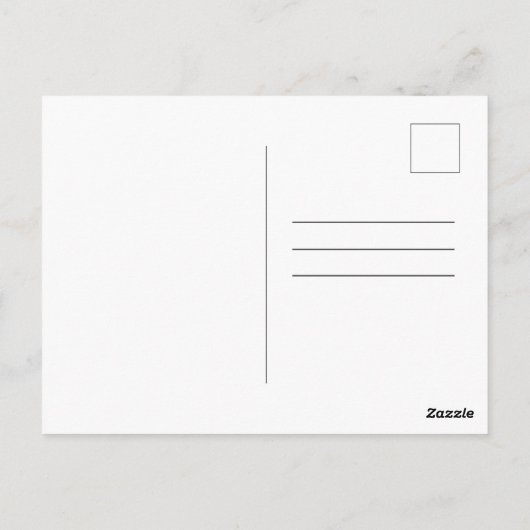 Postkarte (Rückseite)