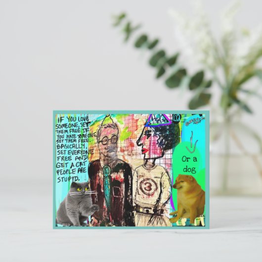 Postkarte (Stehend Vorderseite)