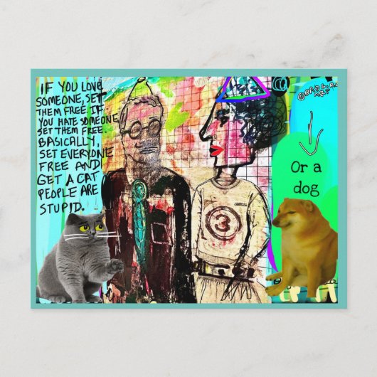 Postkarte (Vorderseite)