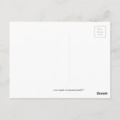 Postkarte (Rückseite)