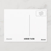 Postkarte (Rückseite)