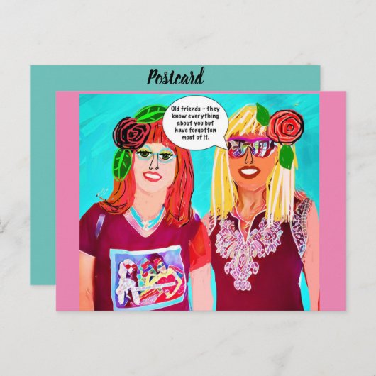 Postkarte (Vorne/Hinten)