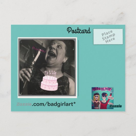 Postkarte (Rückseite)