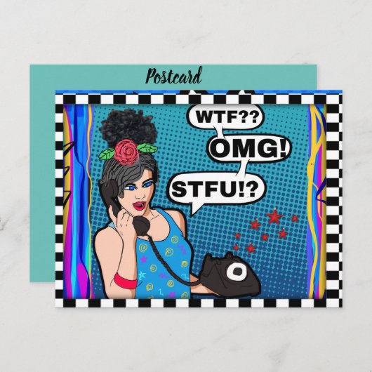 Postkarte (Vorne/Hinten)