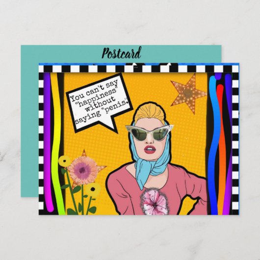 Postkarte (Vorne/Hinten)