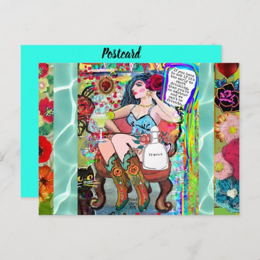 Postkarte (Vorne/Hinten)