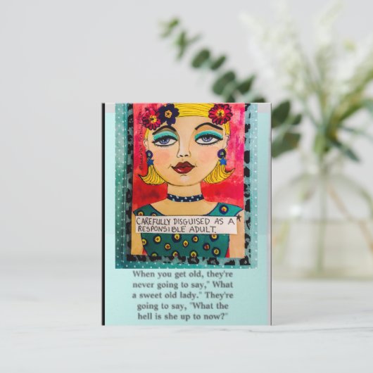 POSTKARTE (Stehend Vorderseite)