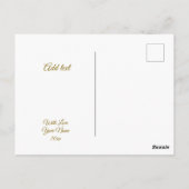 Postkarte (Rückseite)