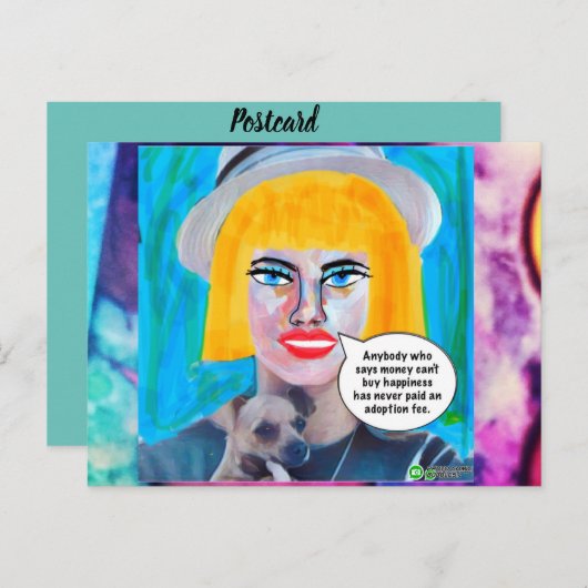 Postkarte (Vorne/Hinten)