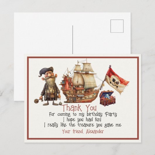 Postkarte (Vorne/Hinten)