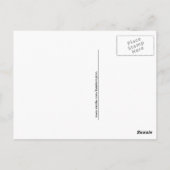 Postkarte (Rückseite)