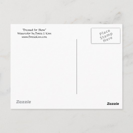 Postkarte (Rückseite)