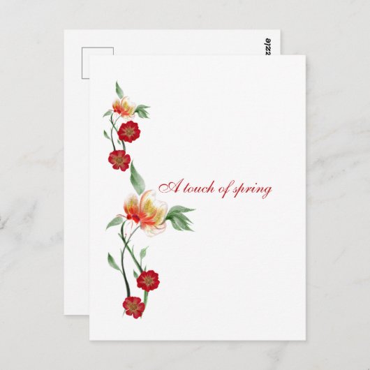 Postkarte (Vorne/Hinten)