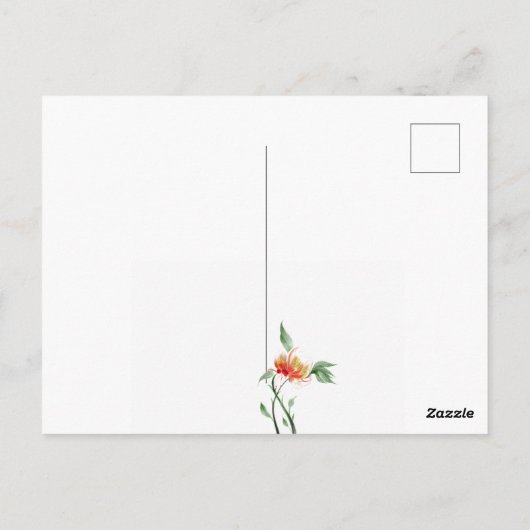 Postkarte (Rückseite)