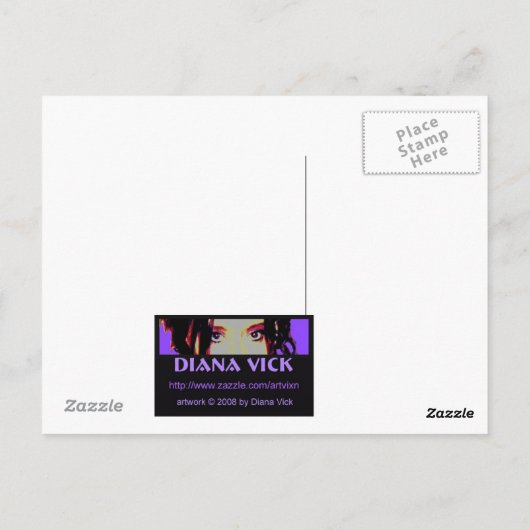 Postkarte (Rückseite)