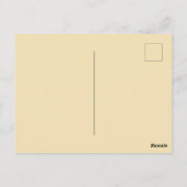 Postkarte (Rückseite)