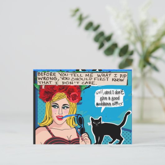 Postkarte (Stehend Vorderseite)