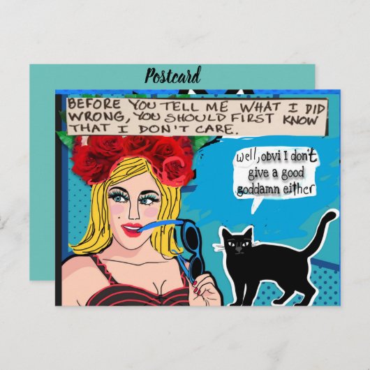 Postkarte (Vorne/Hinten)