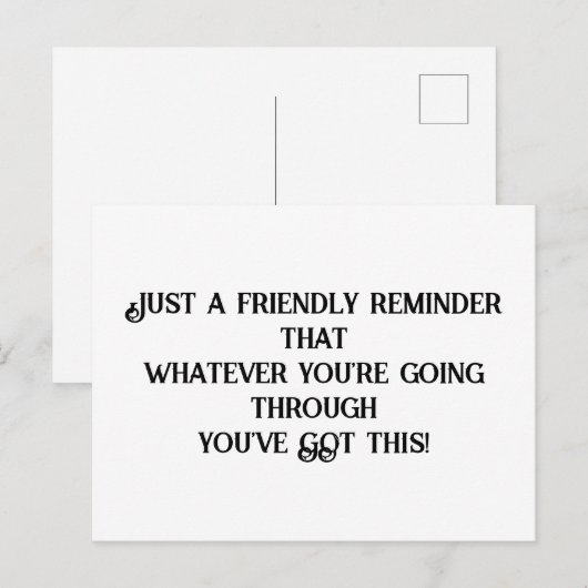 Postkarte (Vorne/Hinten)