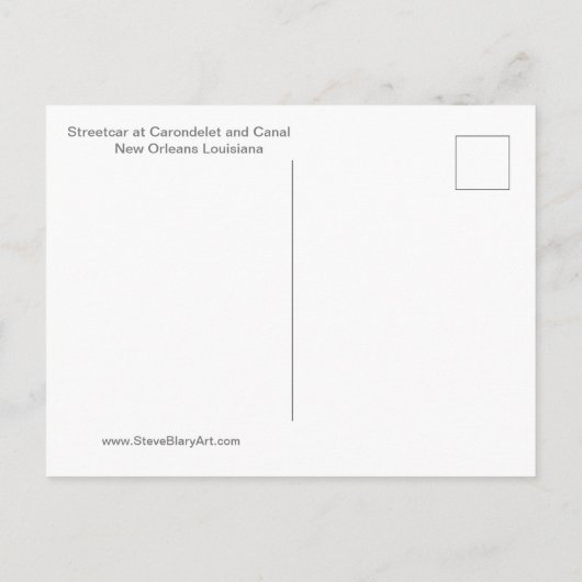 Postkarte (Rückseite)