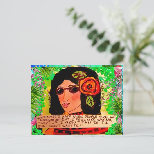 Postkarte (Stehend Vorderseite)