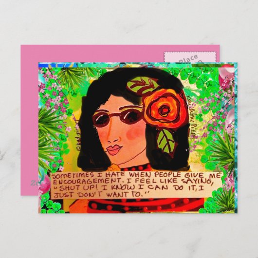 Postkarte (Vorne/Hinten)