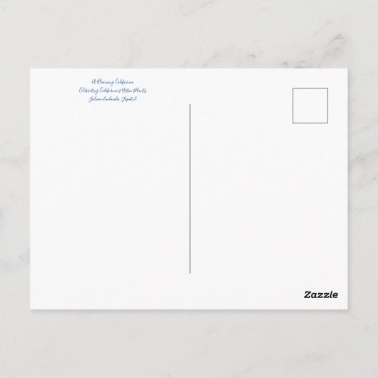 Postkarte (Rückseite)