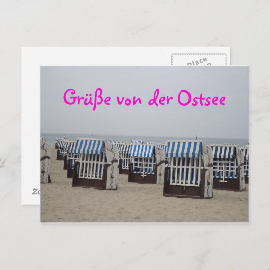 Postkarte (Vorne/Hinten)