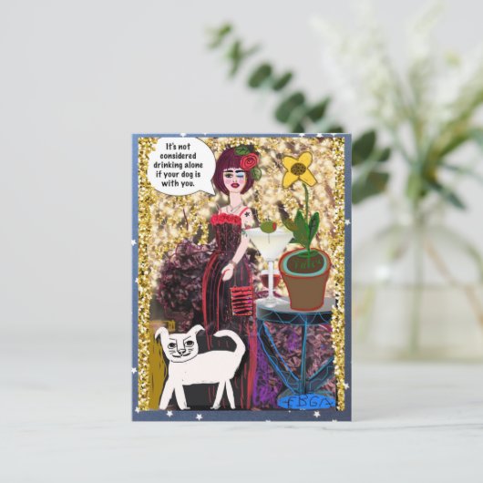 POSTKARTE (Stehend Vorderseite)