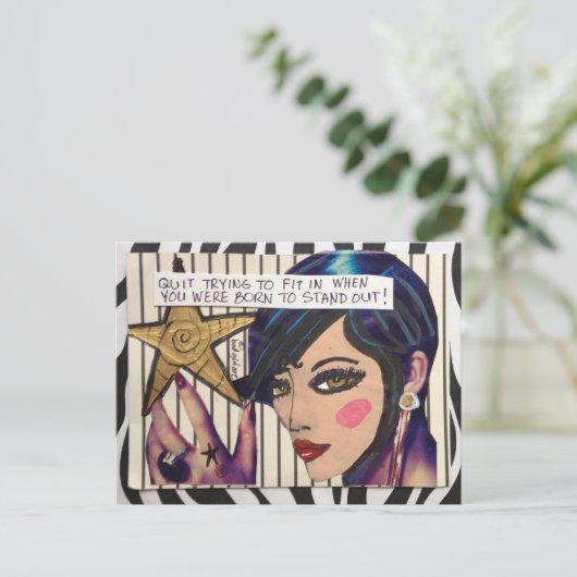 Postkarte (Stehend Vorderseite)