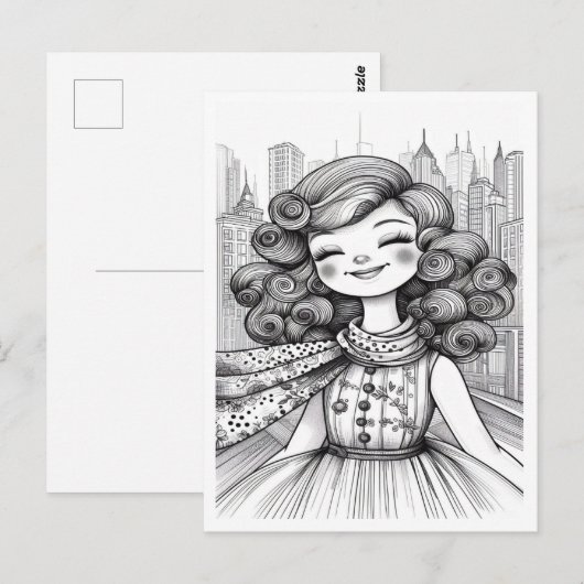 Postkarte (Vorne/Hinten)