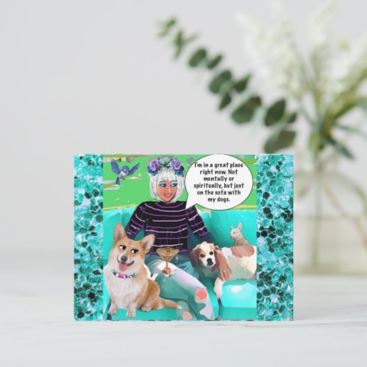 Postkarte (Stehend Vorderseite)