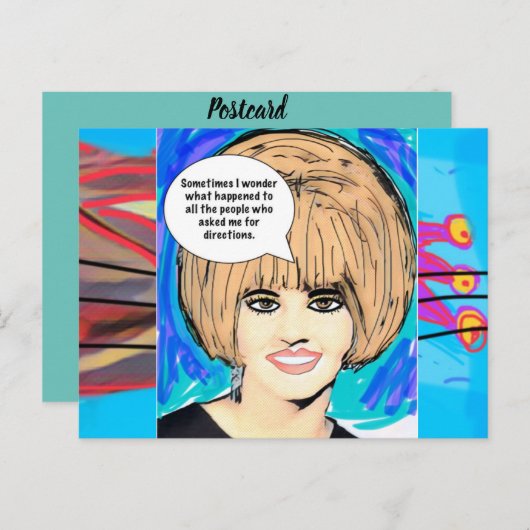 Postkarte (Vorne/Hinten)