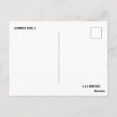 Postkarte (Rückseite)