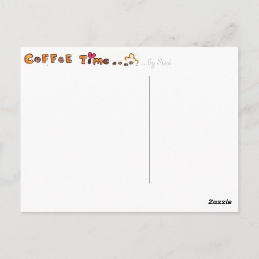 Postkarte (Rückseite)