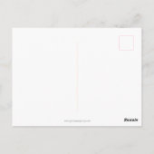 Postkarte (Rückseite)