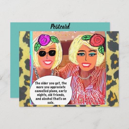 Postkarte (Vorne/Hinten)