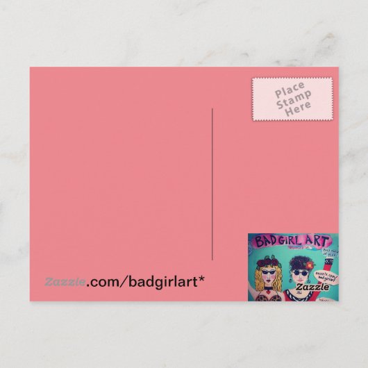 Postkarte (Rückseite)