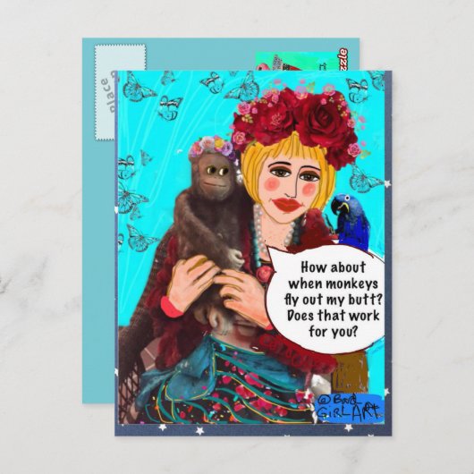 POSTKARTE (Vorne/Hinten)