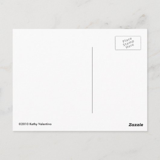 Postkarte (Rückseite)