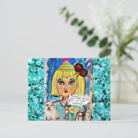 Postkarte (Stehend Vorderseite)