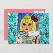 Postkarte (Vorne/Hinten)