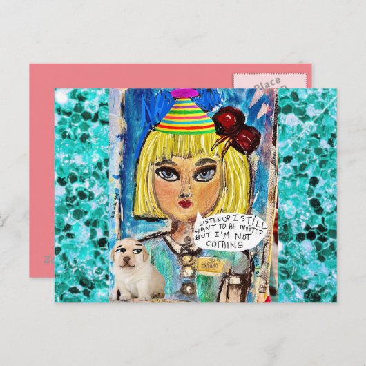 Postkarte (Vorne/Hinten)