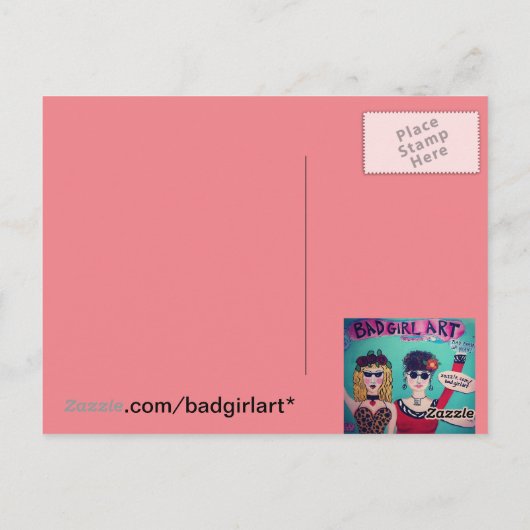 Postkarte (Rückseite)